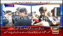 CM Sindh inspects Ashura processions security