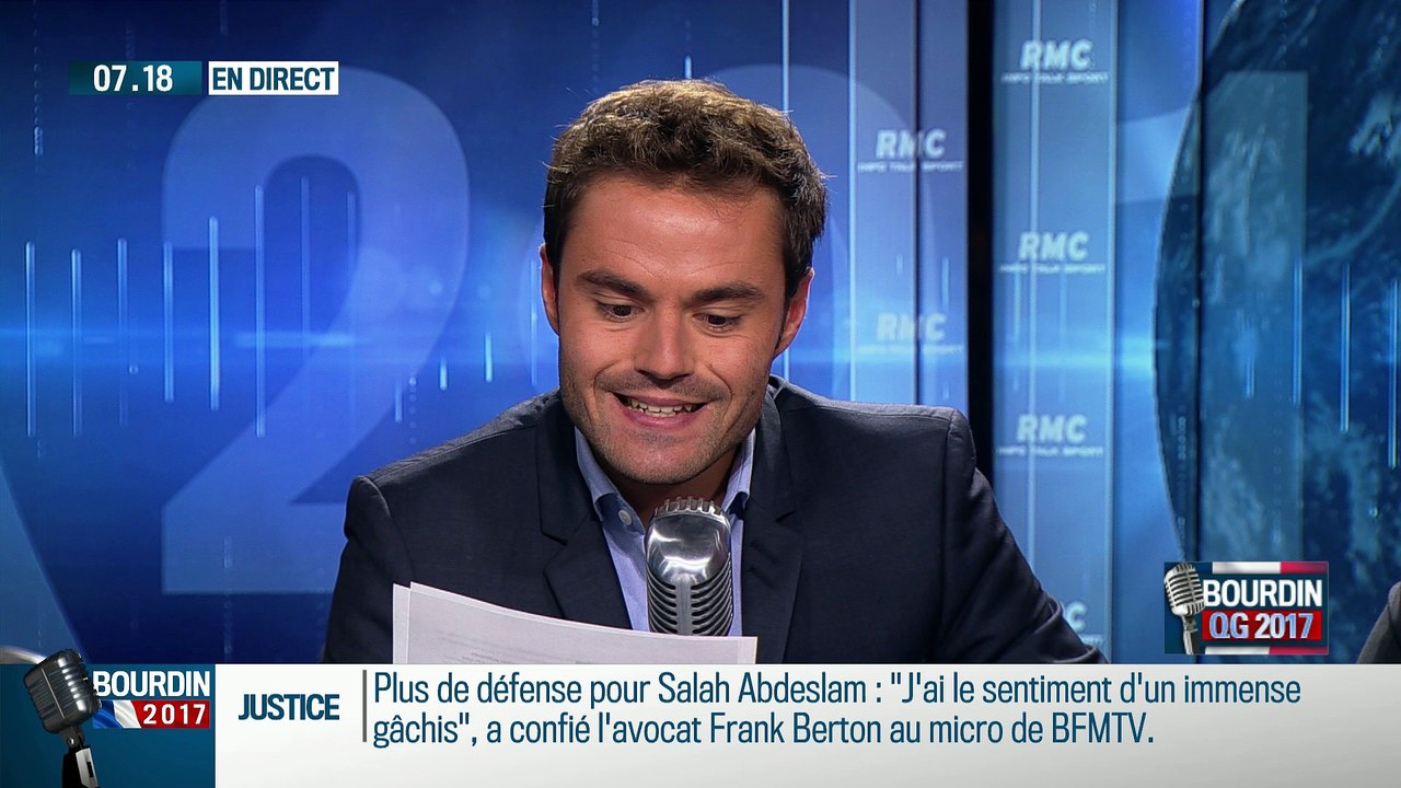 QG Bourdin 2017 : Focus sur les confidences de François Hollande dans le livre de Gérard Davet et Fabrice Lhomme