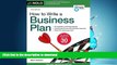 FAVORIT BOOK How to Write a Business Plan FREE BOOK ONLINE