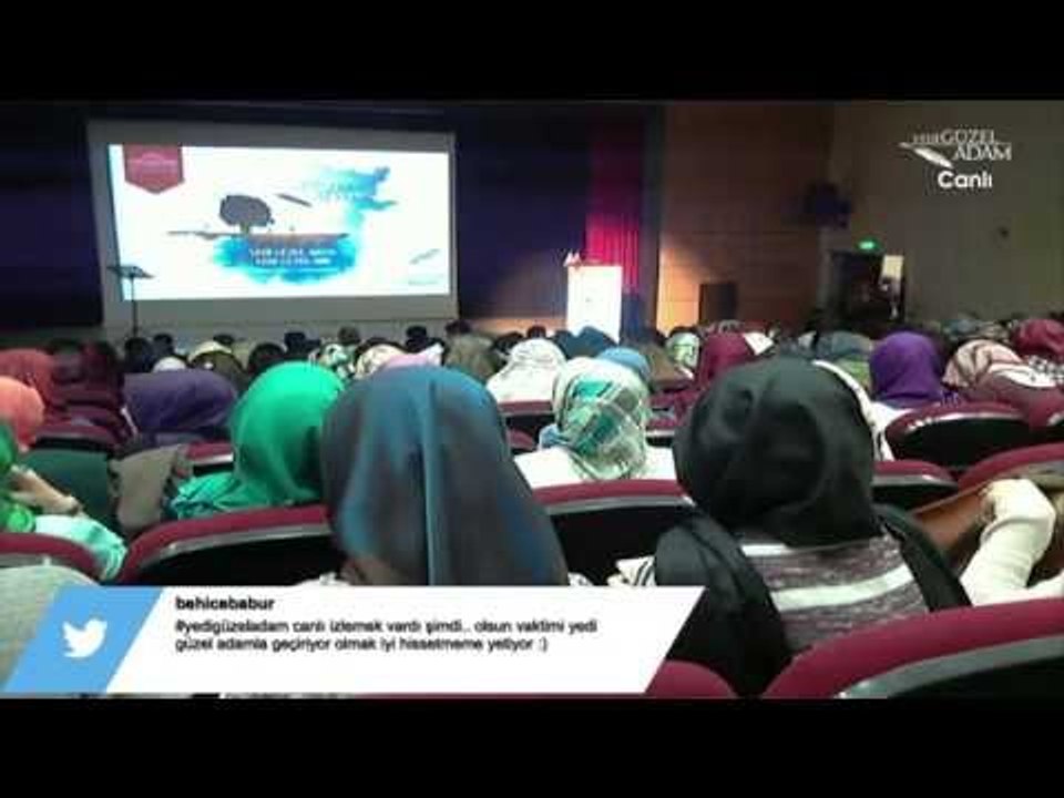 Yedi Güzel Adam Bezmi Alem Canlı Yayın Kaydı