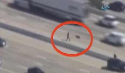 Polisten kaçarken canından oluyordu