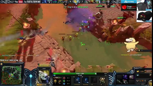 Singsing Dota 2 - Solo with MidOne support