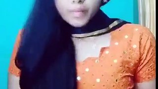 Tamil cute girl bharathi nazriya dubsmash from rajarani movie... 2016
