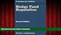 DOWNLOAD Hedge Fund Regulation FREE BOOK ONLINE