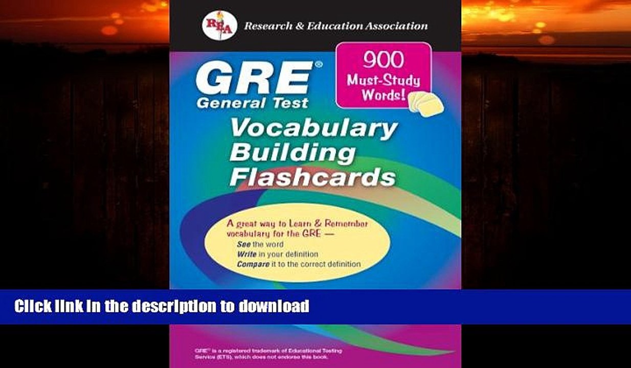READ  GRE Vocabulary Builder Interactive Flashcards Book (GRE Test Preparation) FULL ONLINE