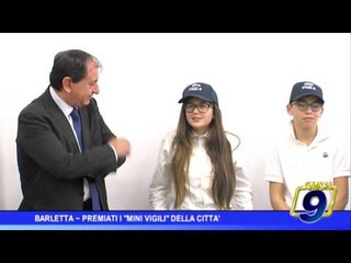 Barletta |  Premiati i "mini vigili" della città