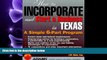read here  How to Incorporate and Start a Business in Texas: A Simple 9-Part Program (How to