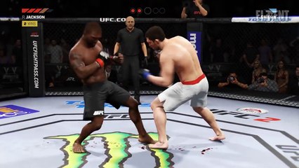 TOP 10 KNOCKOUTS UFC! (simulation)