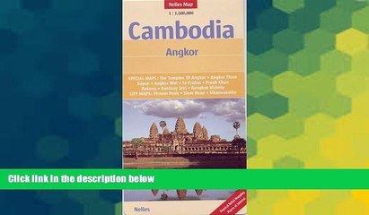 Must Have PDF  Cambodia and Angkor Nelles Map (English, French, Italian and German Edition)  Best