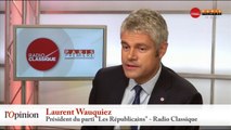 Laurent Wauquiez : « La Marianne voilée, c'est la République bâillonnée »