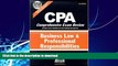 READ BOOK  CPA Comprehensive Exam Review, 2002-2003: Business Law   Professional Responsibilities