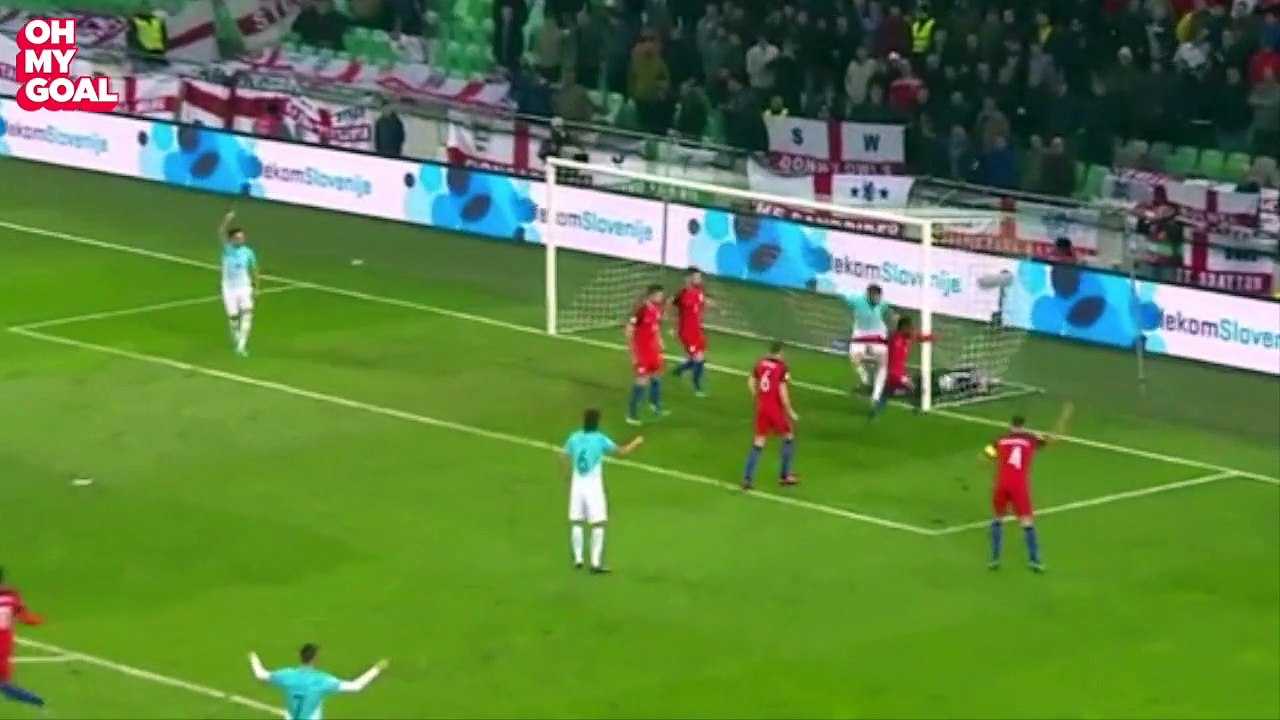 English Joe Hart Made A Save Of The Year Against Slovenia