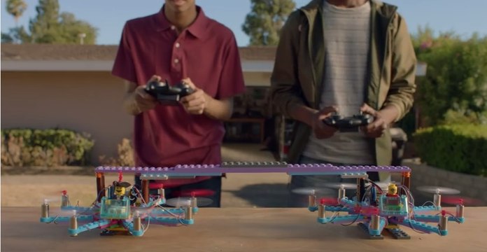 VÍDEO: Aprende a construir y a volar tu dron hecho con Lego