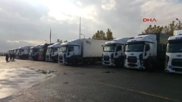 Edirne Dünyaca Ünlü Sirkin Malzemelerini Taşıyan Tır'lara İpsala Gümrük Kapısı'nda El Konuldu