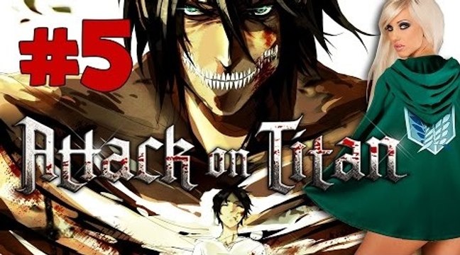 TARA BABCOCK-titan smaaaash lets play attack on titan wings of freedom 5