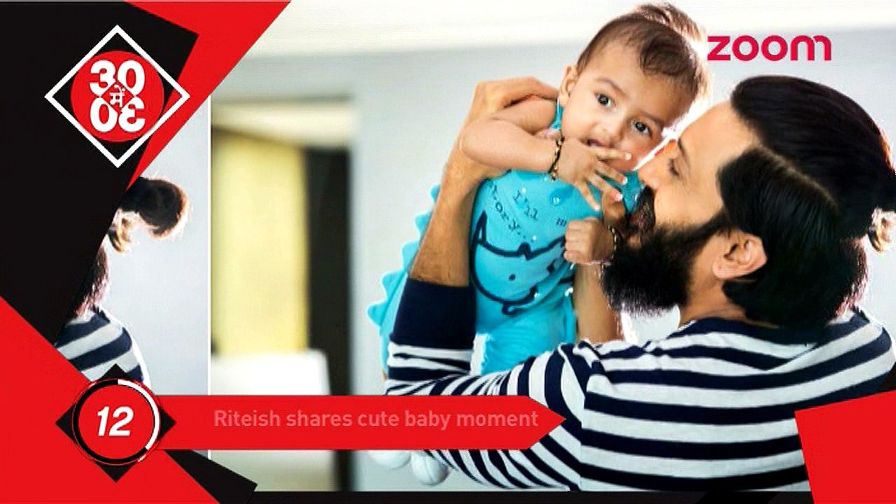 Riteish Shares Rahyl's Picture, Hrithik Roshan Spotted At A Dermatologist's Clinic