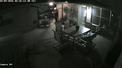 Clown Trying To Get Into House At 2AM