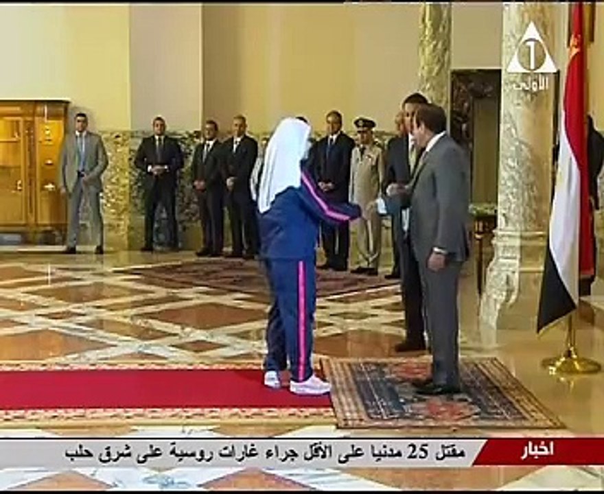 بالفيديو.. السيسى يكرم أبطال مصر فى دورة الألعاب الأوليمبية والبارالمبية