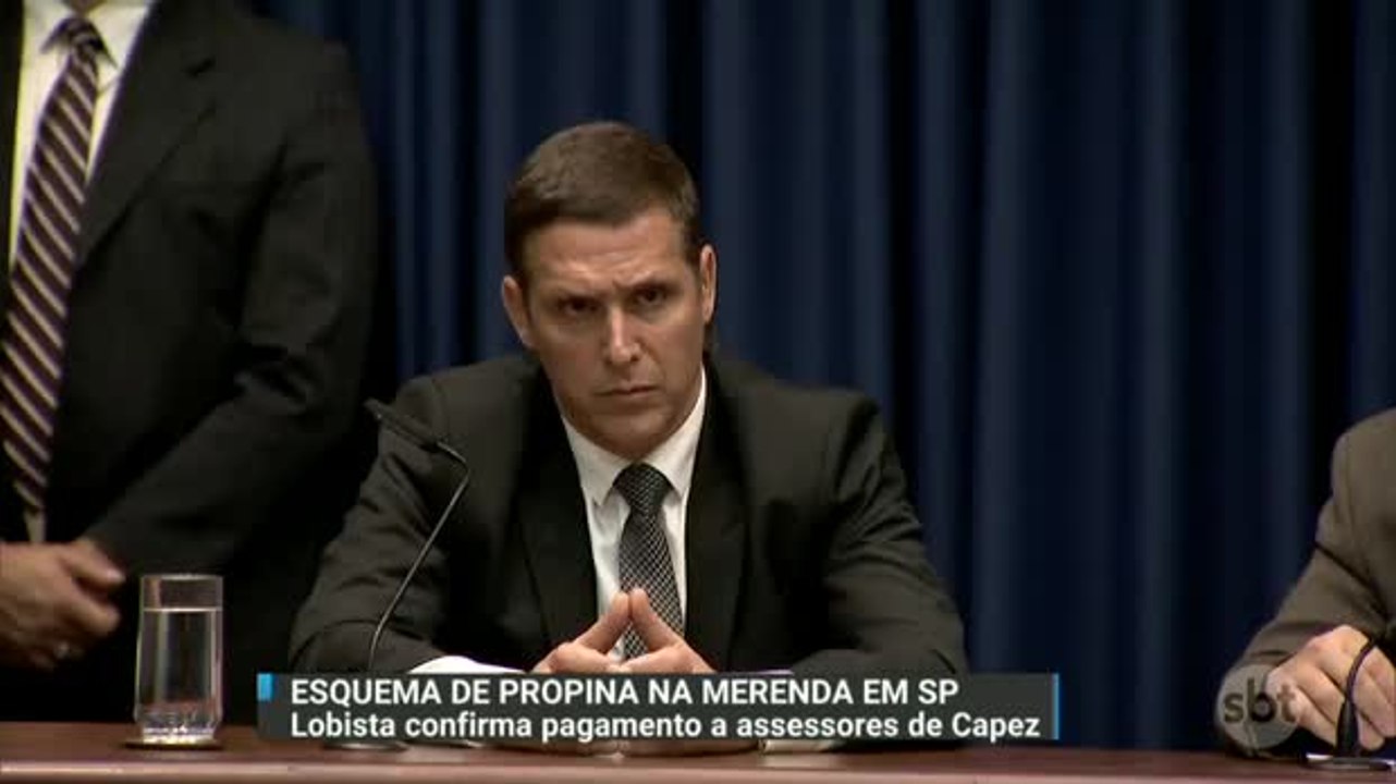 CPI da Merenda: Lobista confirma propina para assessores de Capez