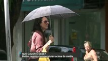 Belém registra temperaturas acima da média e sensação de 40ºC