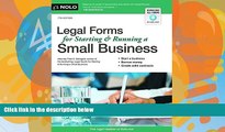 Books to Read  Legal Forms for Starting   Running a Small Business  Full Ebooks Best Seller