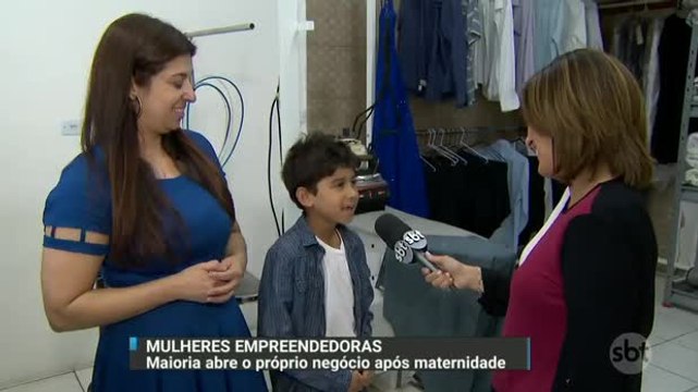 Maioria das mulheres empreendedoras abre o próprio negócio após a maternidade