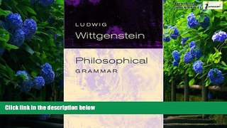 Big Deals  Philosophical Grammar  Best Seller Books Most Wanted