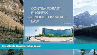 Big Deals  Contemporary Business and Online Commerce Law (6th Edition)  Full Ebooks Best Seller