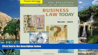 Big Deals  Business Law Today: The Essentials  Full Ebooks Best Seller