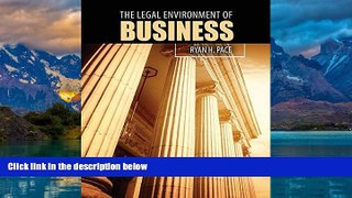 Books to Read  The Legal Environment of Business  Full Ebooks Best Seller