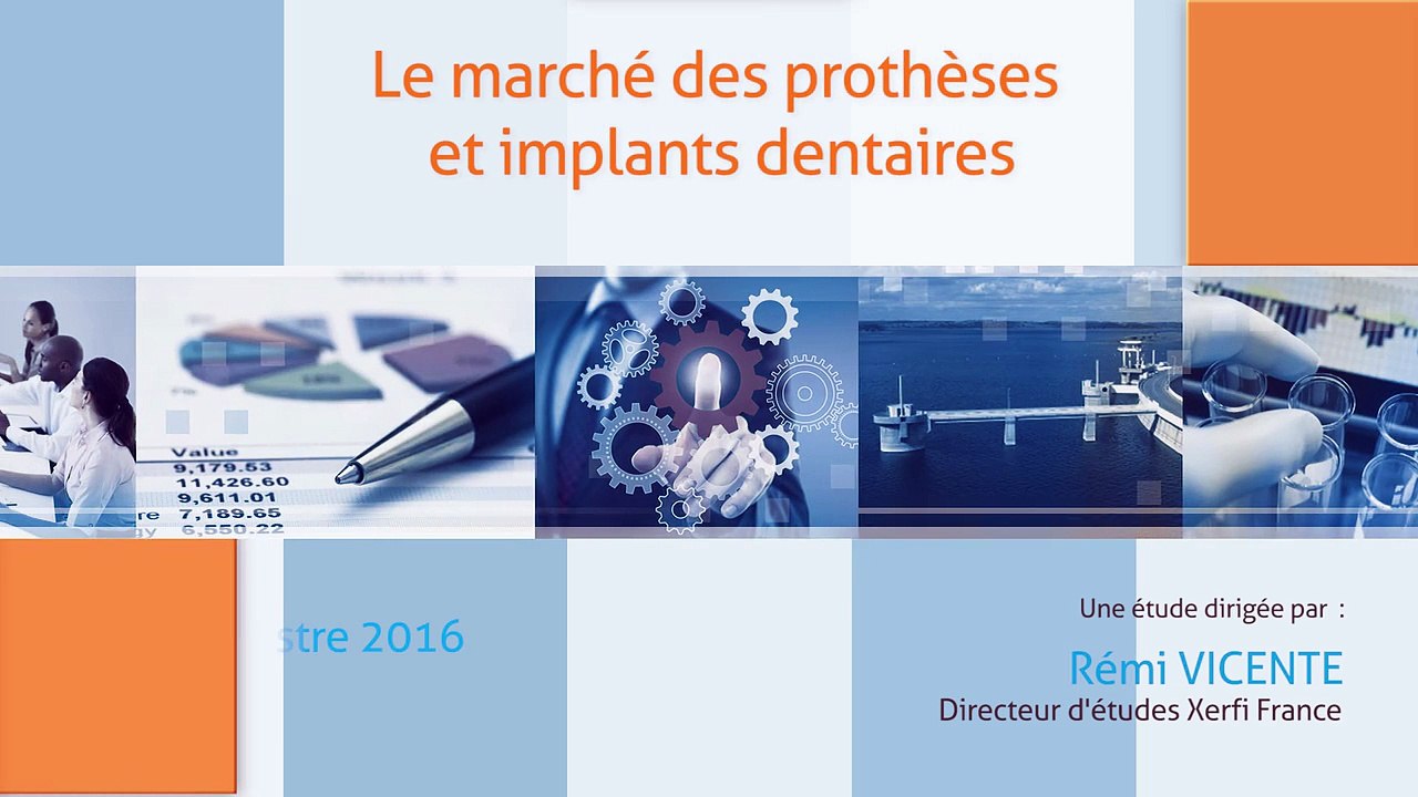 Alexandre Boulègue, Le marché des prothèses et implants dentaires