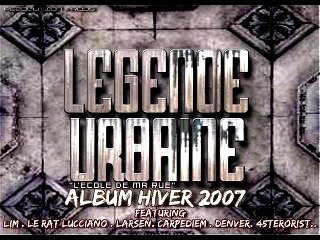 LEGENDE URBAINE-LA RUE TE SURVEILLE-EXTRAIT MIXTAPE3