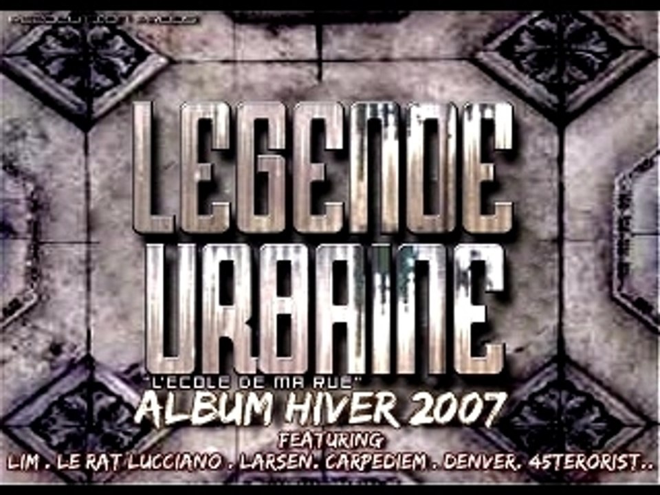 LEGENDE URBAINE-LA RUE TE SURVEILLE-EXTRAIT MIXTAPE3