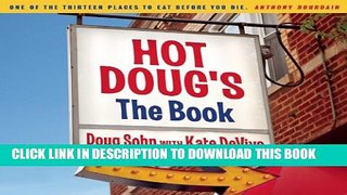 New Book Hot Doug s: The Book