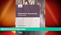 Must Have PDF  Solicitors  Accounts 2009-2010: A Practical Guide (Blackstone Legal Practice Course