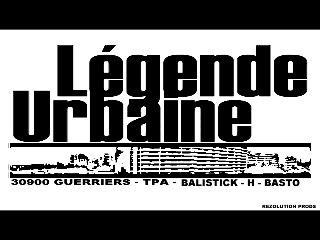 LEGENDE URBAINE-C'EST PAS UN MYTH-INEDIT