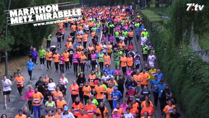Départ Foulées Haganis Marathon Metz Mirabelle 2016