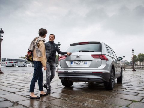 Franck Lagorce au volant du Volkswagen Tiguan (diaporama vidéo)