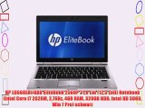 HP LG668EA#ABD EliteBook 2560P 318 cm (125 Zoll) Notebook (Intel Core i7 2620M 27GHz 4GB RAM