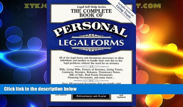 Big Deals The Complete Book of Personal Legal Forms: Second Edition with Forms on Disk (2nd ed.)