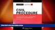 Big Deals  Casenote Legal Briefs: Civil Procedure, Keyed to Friedenthal, Miller, Sexton, and
