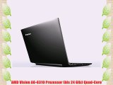Lenovo B50-45 396 cm (156 Zoll) Notebook (AMD A6-6310 2GHz 4GB RAM 500GB HDD DVD Win 7 HP)