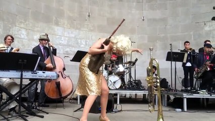 Jouer du jazz swing.. Avec une cornemuse ? Possible lol