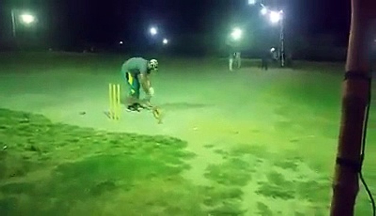 Abu bakar stylish from lahore At Jinnah Cricket Stadium Hazro
