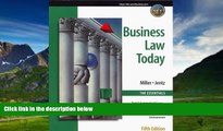 Books to Read  Business Law Today, The Essentials: Text, Summarized Cases, Legal, Ethical,