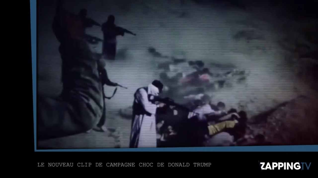 Élections américaines : Donald Trump s’en prend à Hillary Clinton dans un clip ultra violent
