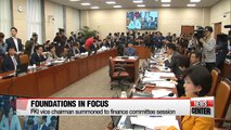 Lawmakers focus on allegations against foundations at audit