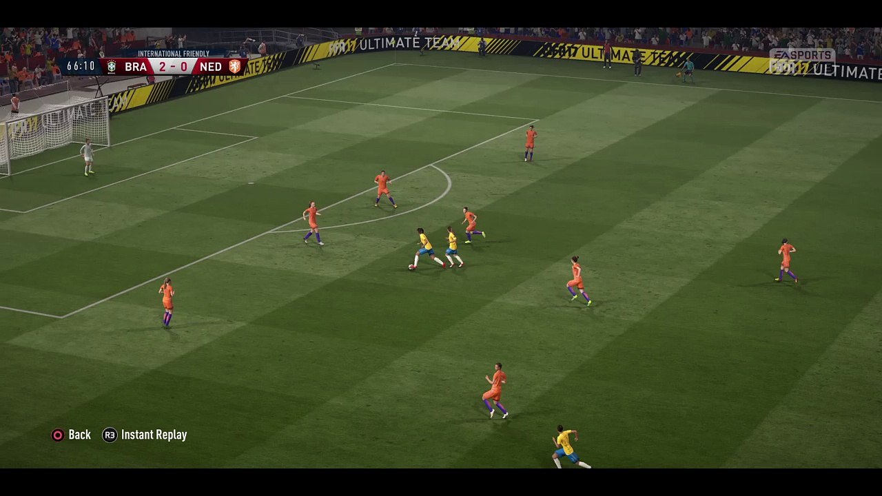FIFA 17 floated shot