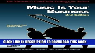 New Book Music Is Your Business: The Musician s FourFront Strategy for Success