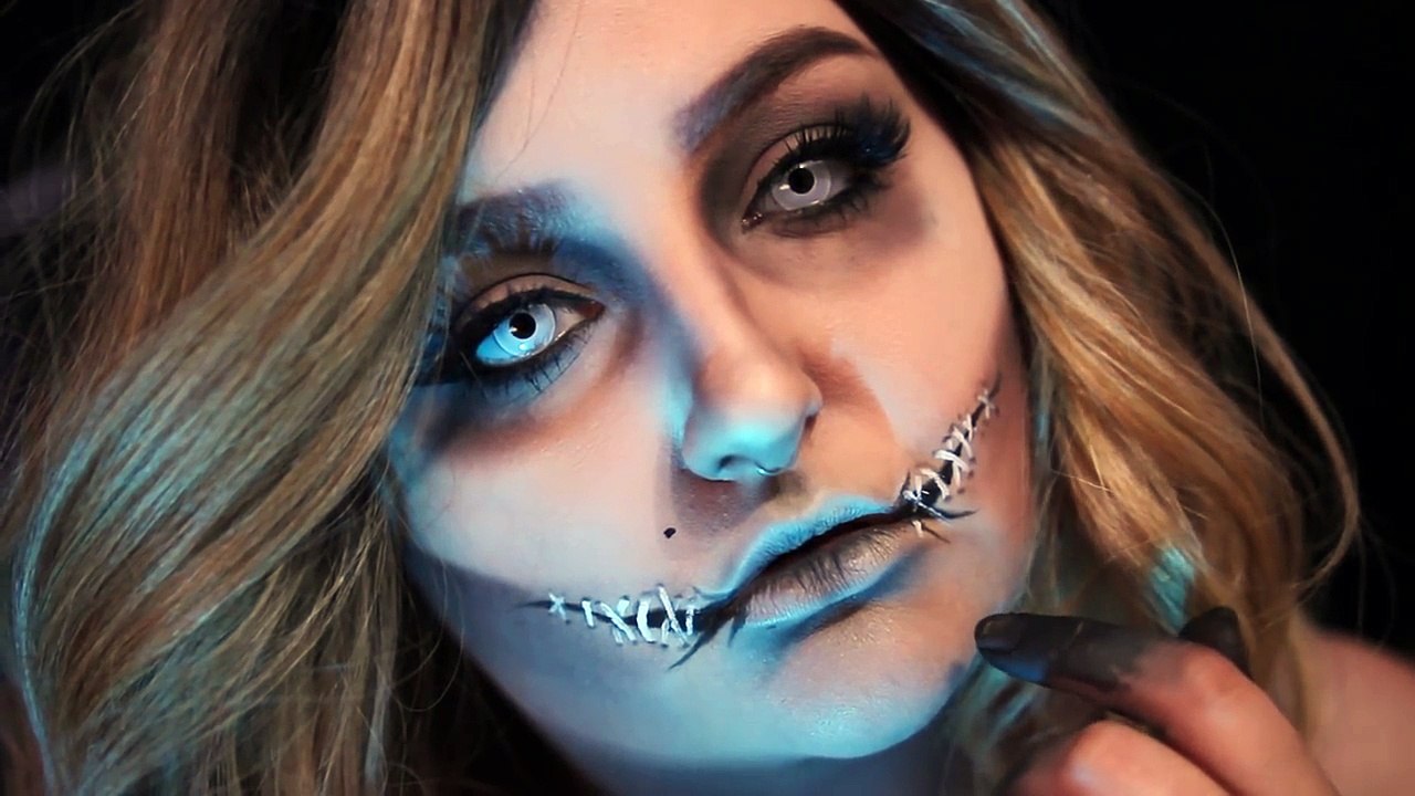 GLAM CORPSE Halloween Costume Makeup Tutorial Using ALL Regular Makeup RawBeautyKristi